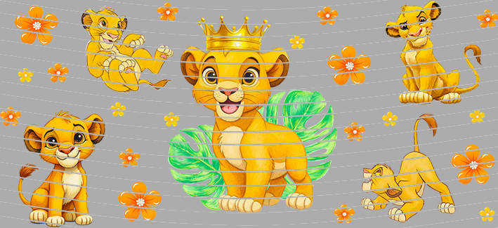 16oz Disney style-D-1801